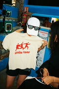 SMIILE RAVER TEE - Yellow